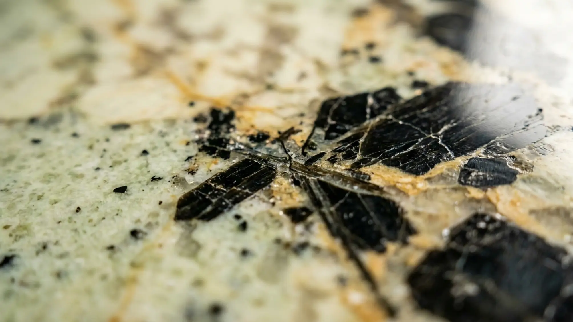 Close-up mineral texture of natural Patagonia Granite