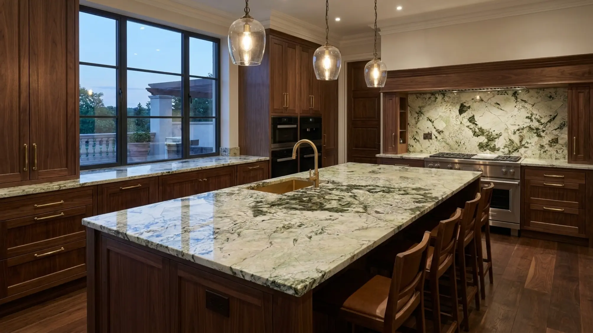 PAT-10 kitchen concept 03 using Patagonia Granite