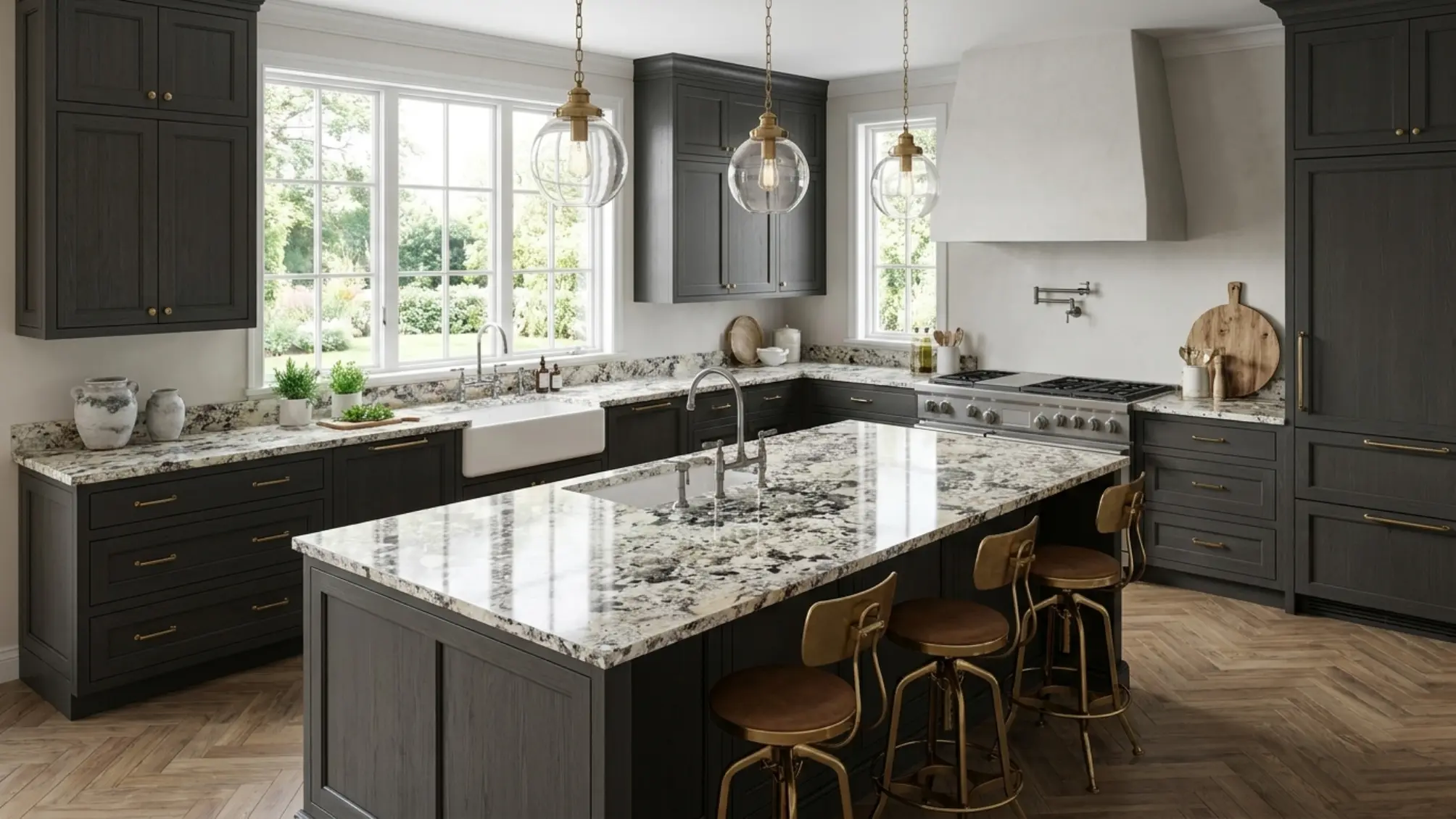 PAT-11 Patagonia Granite kitchen island application study