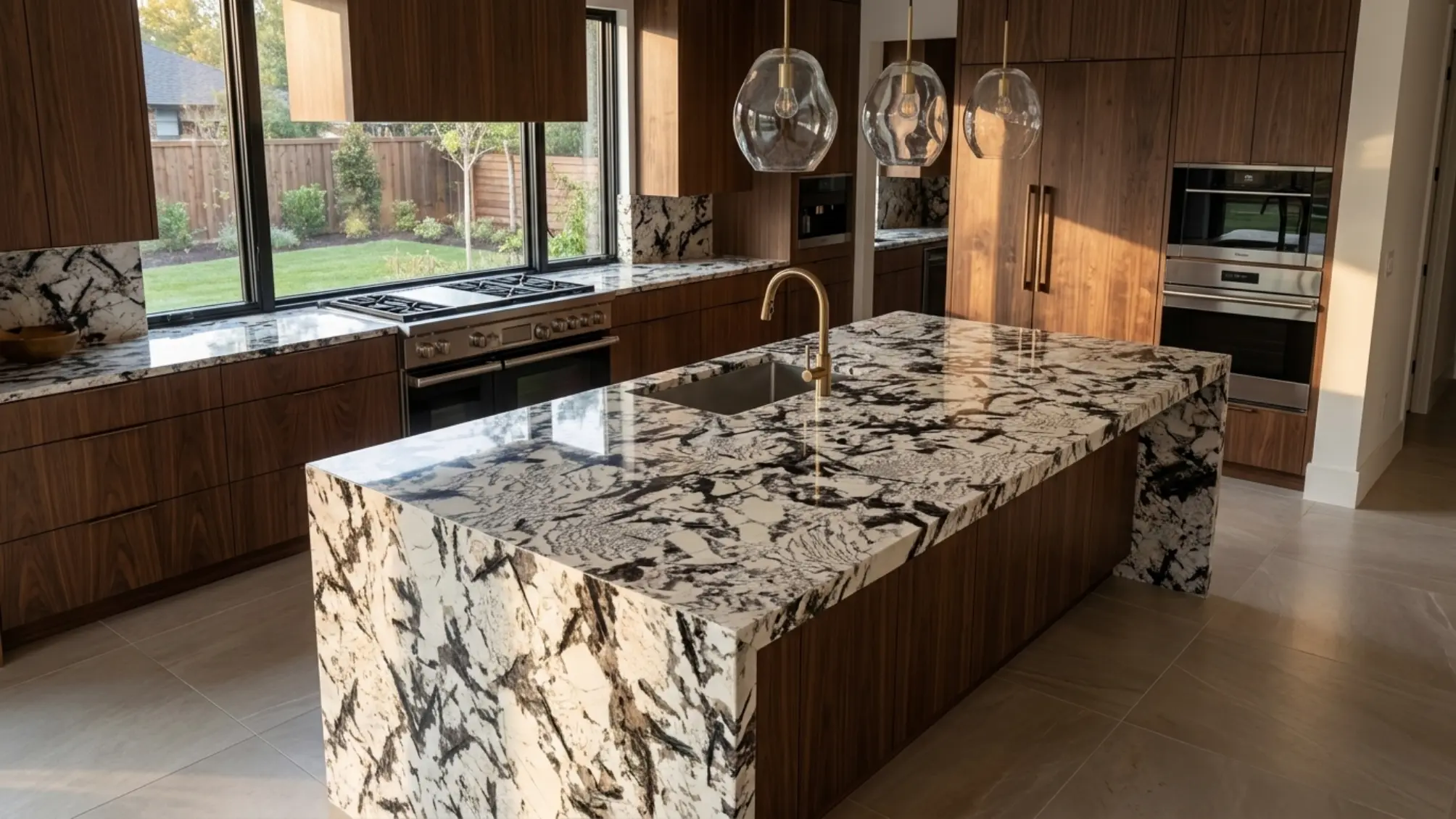 PAT-12 kitchen concept 03 using Patagonia Granite
