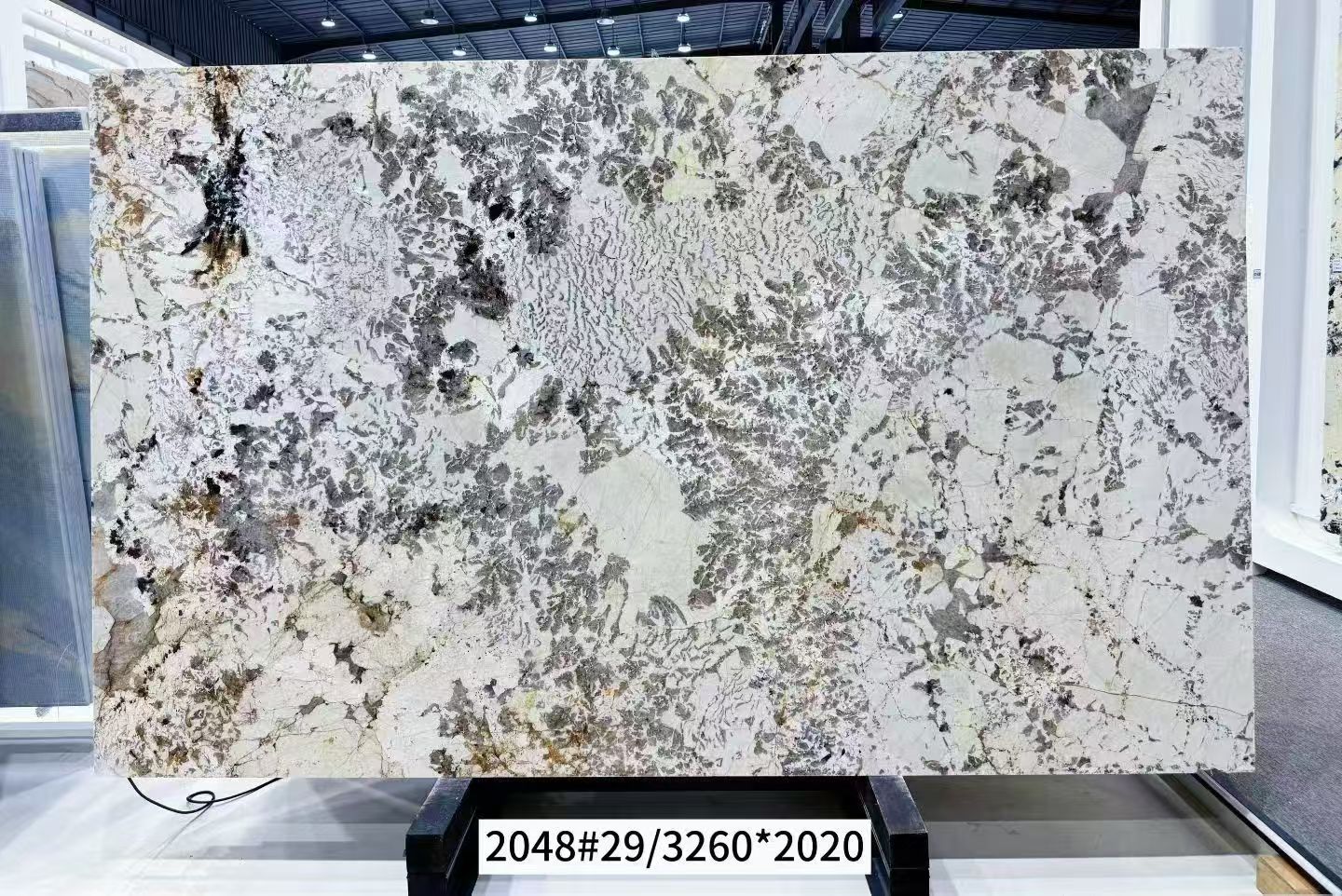 PAT-012 fine black and white Patagonia slab