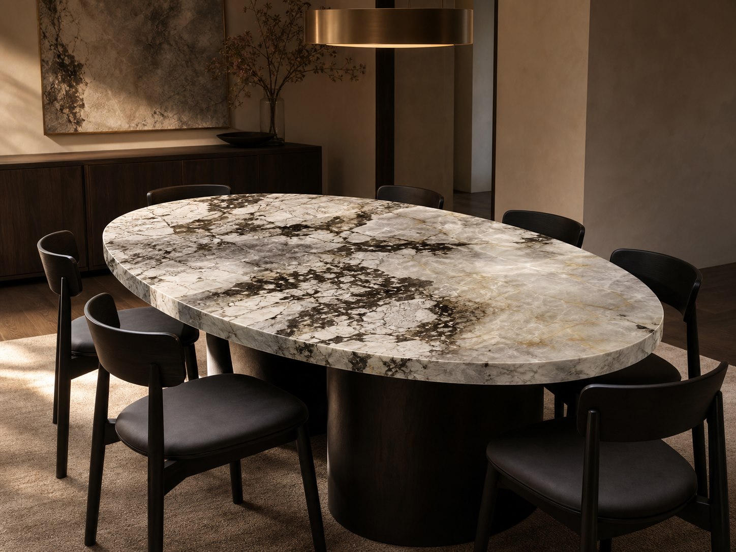 Concept visualization of a Patagonia dining table
